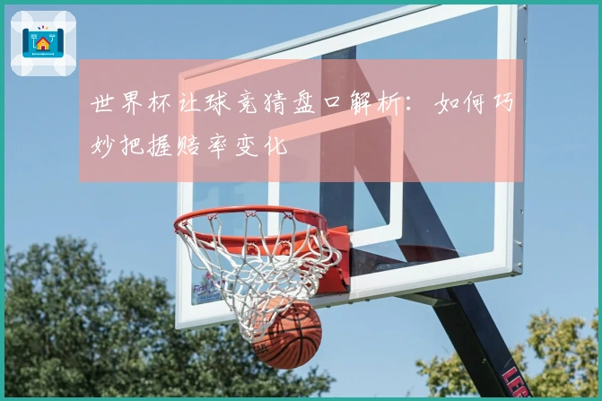 世界杯让球竞猜盘口解析：如何巧妙把握赔率变化